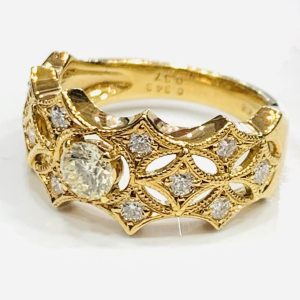 K18 リング ダイヤ ジュエリー アクセサリー